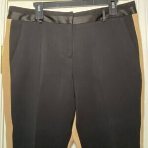 Worthington Womens Dress Pants Sz 10 Two Tone black and tan